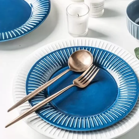 صحن تقديم فاخر من السيراميك