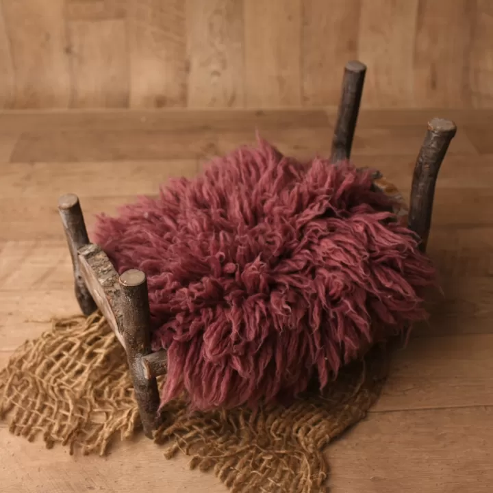 سرير اغصان لتصوير المواليد