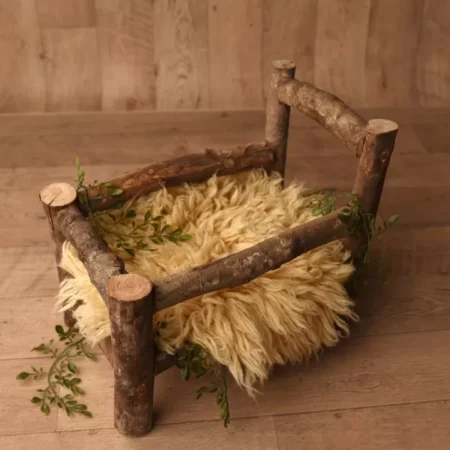 سرير اغصان لتصوير المواليد