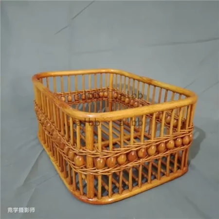 سرير من الخيزران لتصوير المواليد