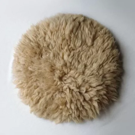 فلوكاتي دائري - صوف خروف استرالي بعدة الوان