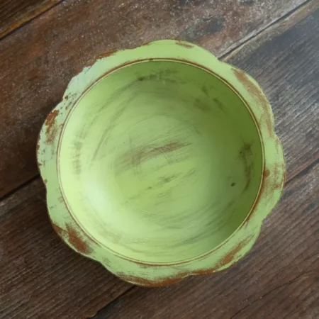 وعاء خشبي خشبي شابي شيك لتصوير المواليد