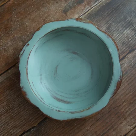 وعاء خشبي خشبي شابي شيك لتصوير المواليد