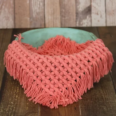 خلفية مربعة من الصوف الناعم بعدة الوان