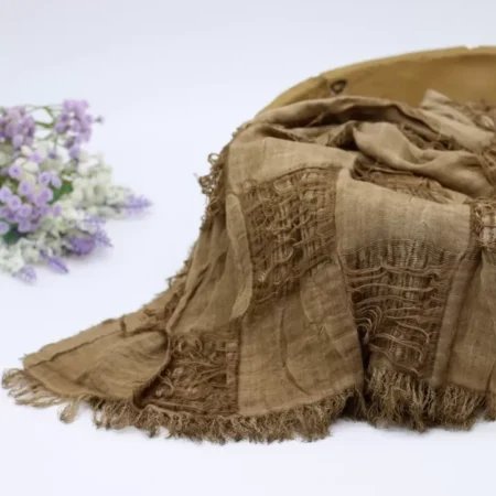 لفة قماش قطن بنتوأت مربعه وشيفون لتصوير المواليد