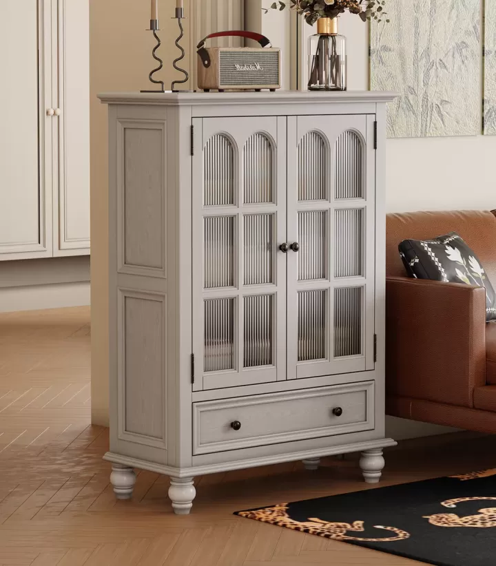 دولاب عرض زجاجي - فترينه - مكتبه - الصورة 2