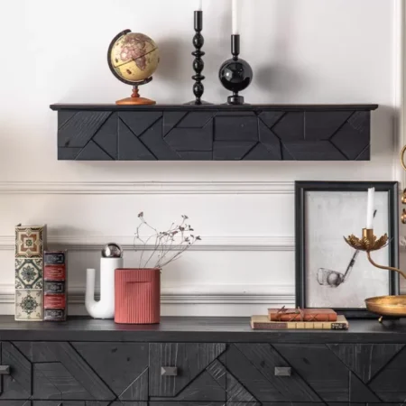 رف جداري بدون ادراج