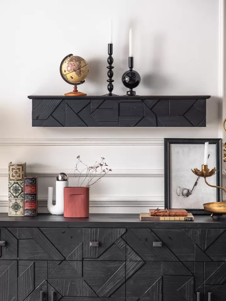 رف جداري بدون ادراج