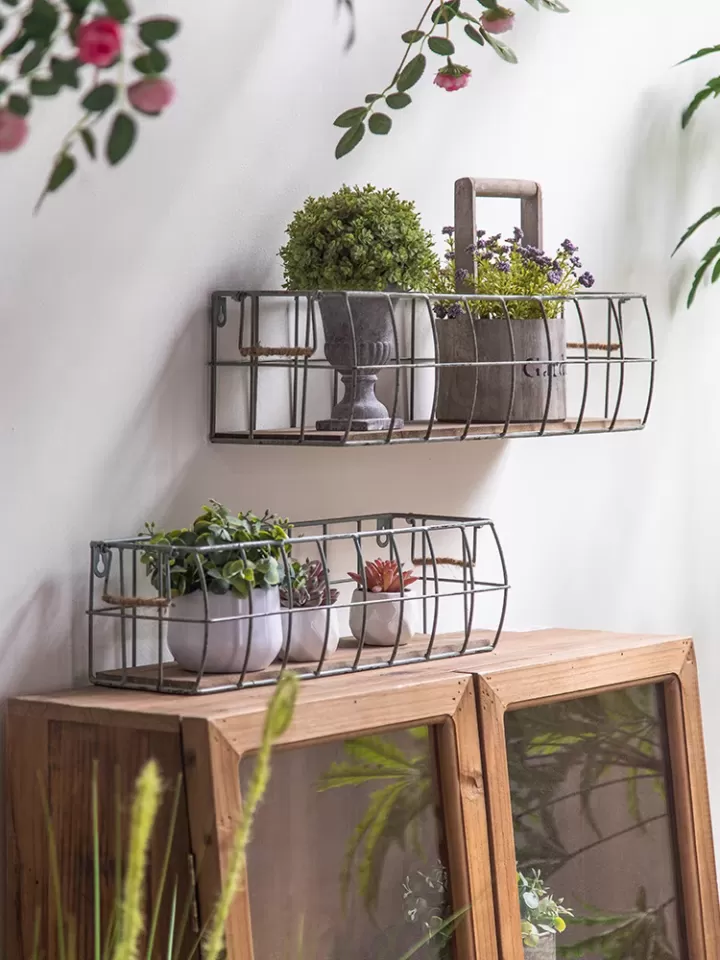 طقم سلة معدنيه جدارية - الصورة 2