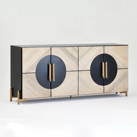 مدخل كونسول ريفي او دولاب بوفيه من خشب الدردار elm