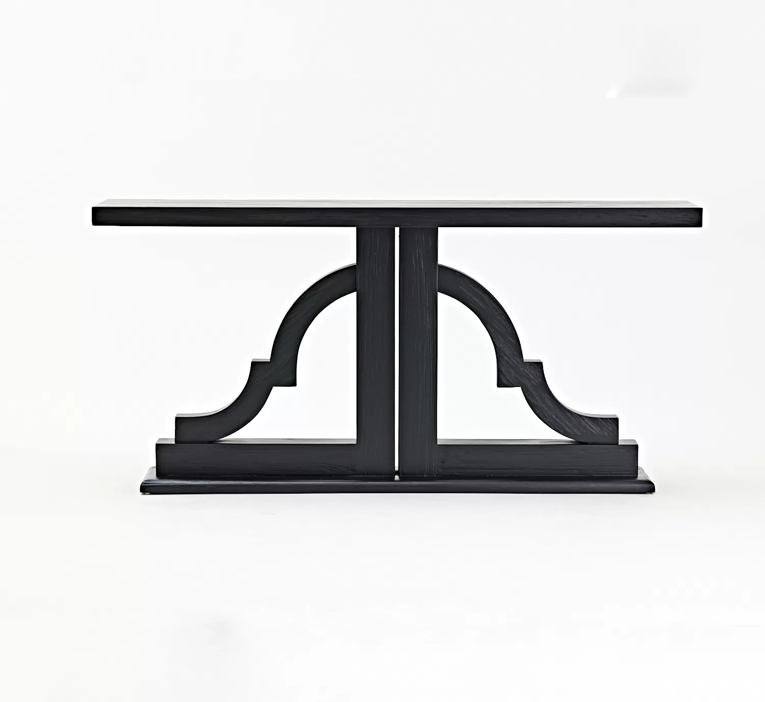 طاولة كونسول من خشب الصنوبر الطبيعي - الصورة 2