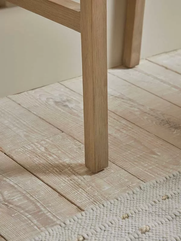 طاولة كونسول من خشب الاوك الطبيعي - الصورة 4